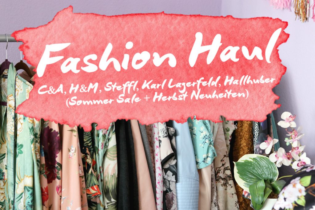 Fashion Haul Sale Sommer Herbst Fashionblog Wien Outfit