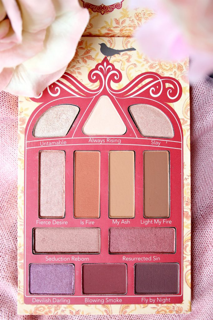 pretty vulgar cosmetics phoenix rising eyeshadow palette douglas